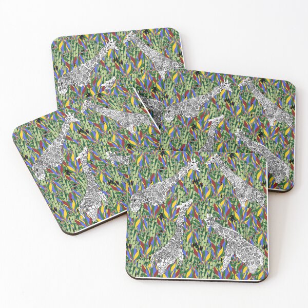 Item preview, Giraffes among the Bamboo designed and sold by Colleen Macomber.