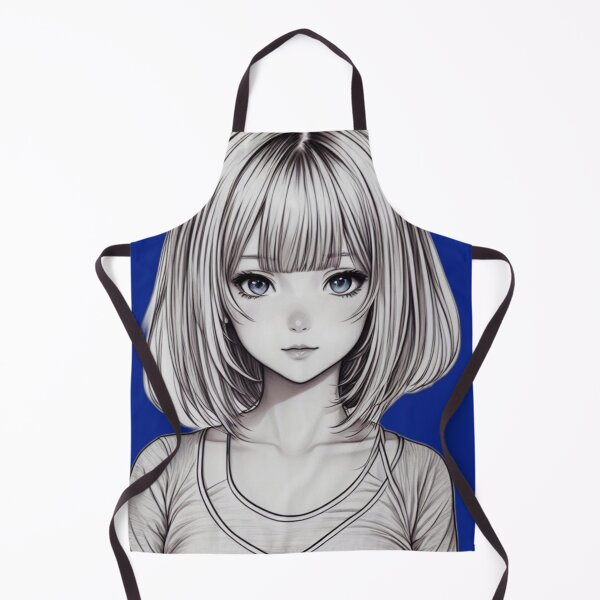 Item preview, Ani-Manga Line Art Girl designed and sold by Ani-MangaArt.