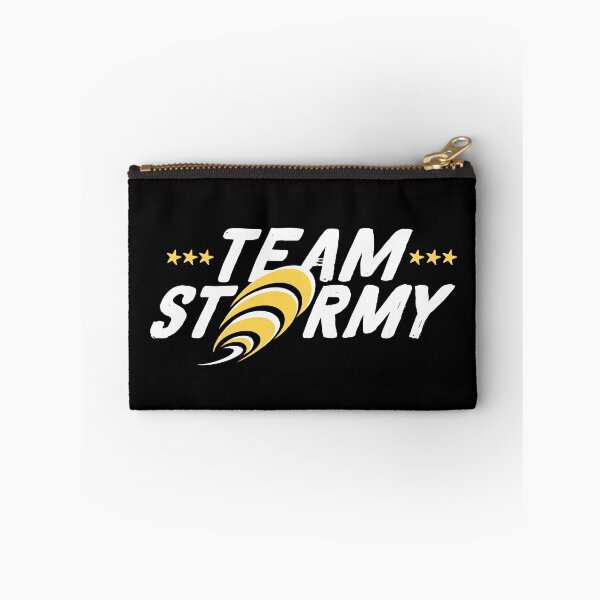 Item preview, Team Stormy I Am With Her  American Political White Typography Yellow Stars Hurricane Logo designed and sold by Zazizu.
