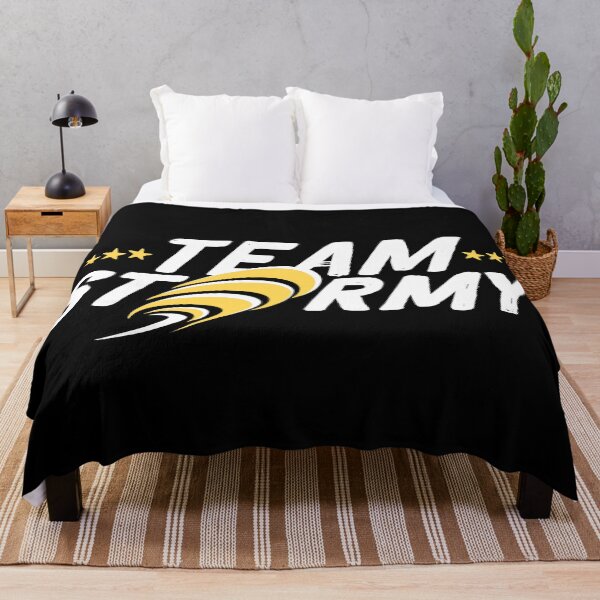 Item preview, Team Stormy I Am With Her  American Political White Typography Yellow Stars Hurricane Logo designed and sold by Zazizu.