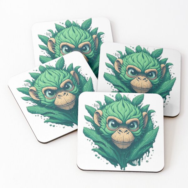 Item preview, Green Monkey #15 designed and sold by rockyRG.