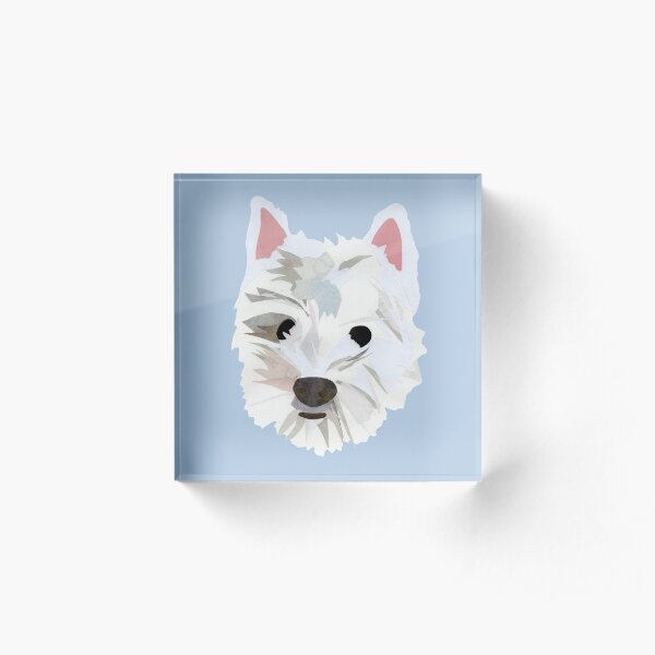 Max the Westie Acrylic Block