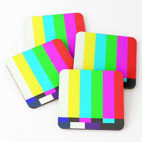 Item preview, TV Color Bars  designed and sold by Blatherskite Studios.