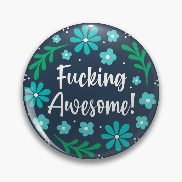 Item preview, Fucking Awesome designed and sold by KrisInStitches.