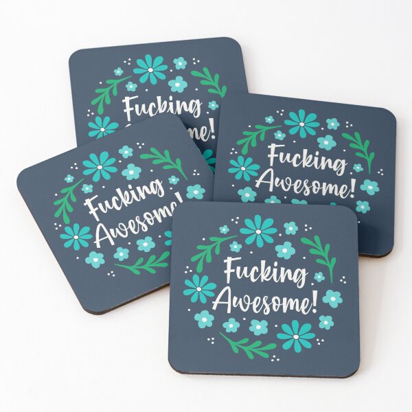 Item preview, Fucking Awesome designed and sold by KrisInStitches.