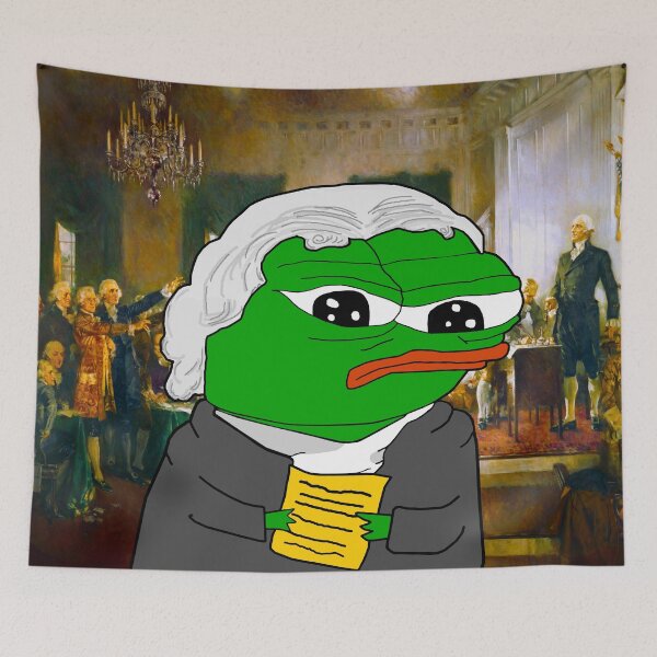 Item preview, Founding Father Pepe designed and sold by Slav-Art.