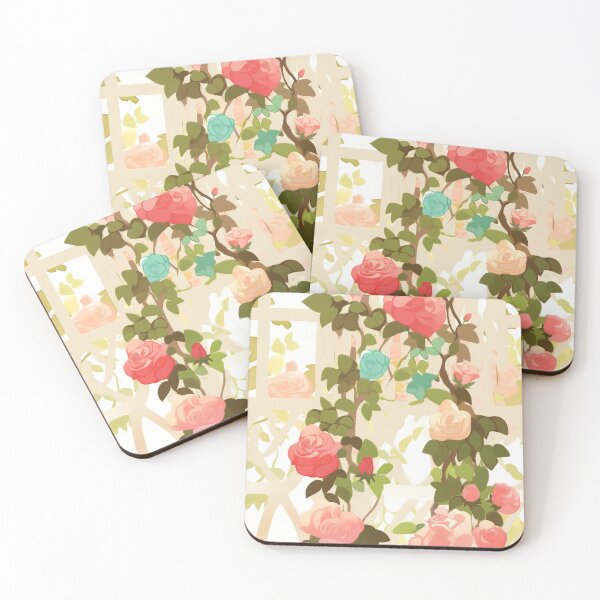 Item preview, Baldosa alta Rose and Trellis 1 designed and sold by Richard-Y.