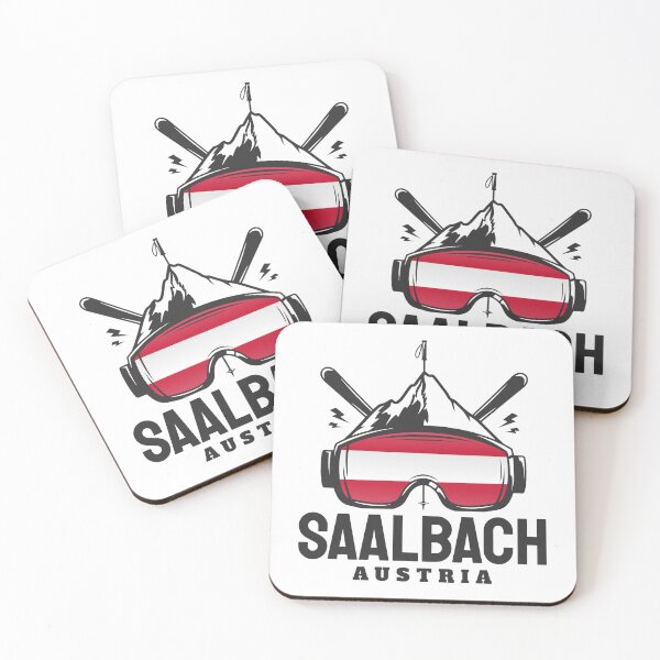 Item preview, Saalbach Austria Ski Skiing Souvenir designed and sold by JackCurtis1991.