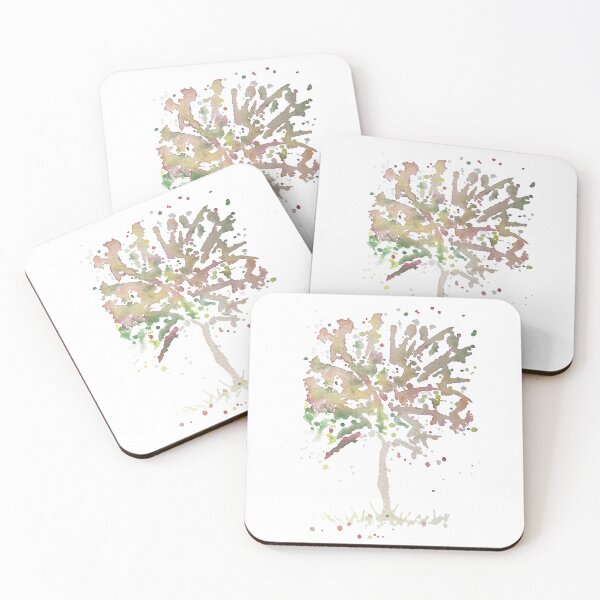 Item preview, Watercolor Multicolor Tree designed and sold by Sproutopia-Art.