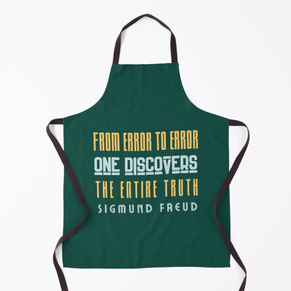 Item preview, Sigmund Freud quote: From error to error one discovers the entire truth designed and sold by artbleed.