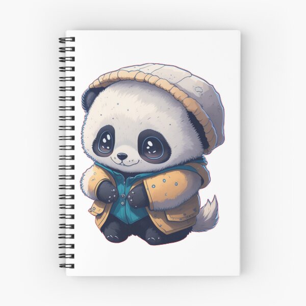 Item preview, Cute Winter - Ready Baby Panda Illustration Print designed and sold by MediaPOX.