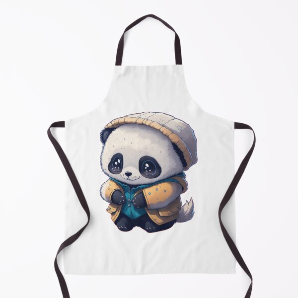 Item preview, Cute Winter - Ready Baby Panda Illustration Print designed and sold by MediaPOX.