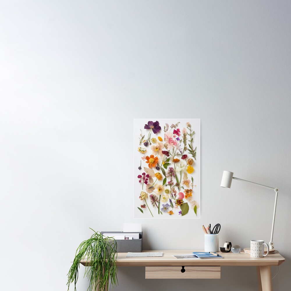 Dried Roses – idyllic canvas print – Photowall