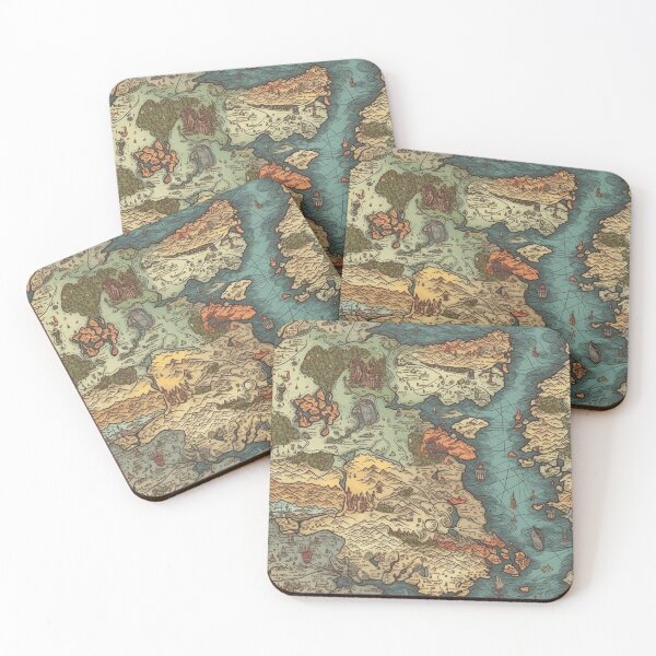 Item preview, Old map motif - ocean - ancient - adventure designed and sold by mliotard.