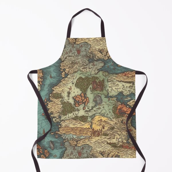 Item preview, Old map motif - ocean - ancient - adventure designed and sold by mliotard.