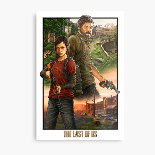 last of us game ' Poster, picture, metal print, paint by mugetsu