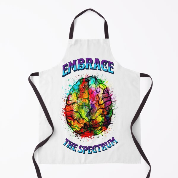 Item preview, Embrace the Spectrum | Neurodiversity | Neurodivergent | Colorful Brain designed and sold by Impressify.