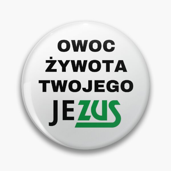 Item preview, Owoc żywota twojego JeZus designed and sold by Diamaber.