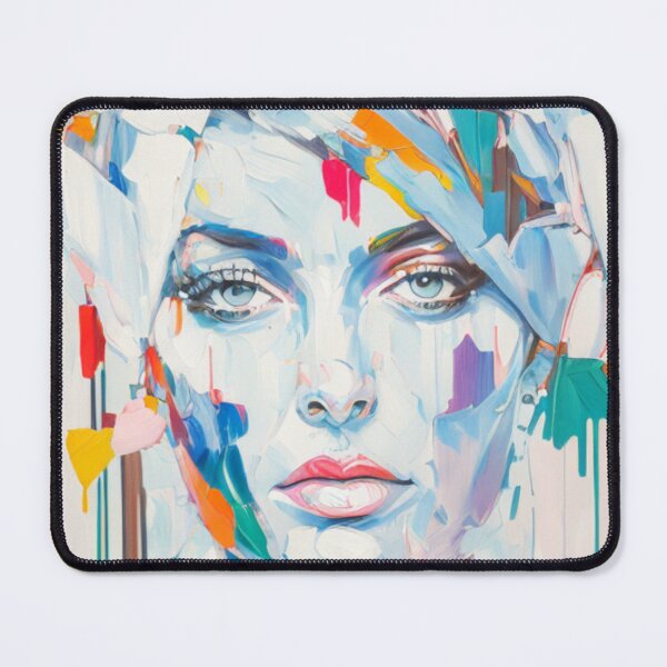 Item preview, Intensity of gaze – Portrait of a captivating woman designed and sold by IUZERY.