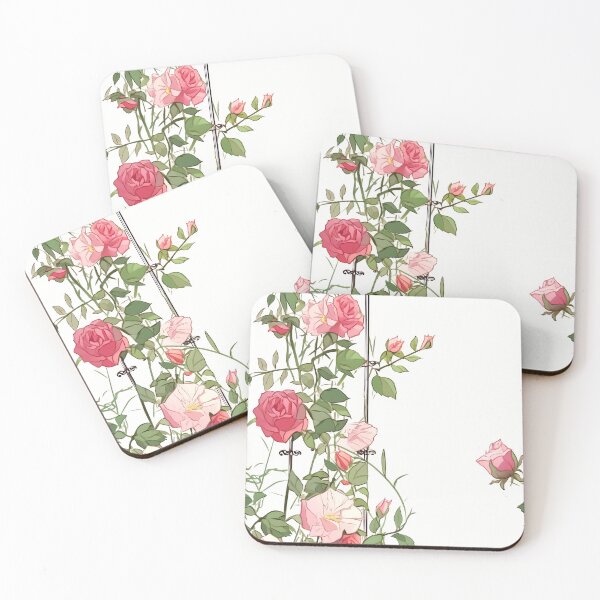 Item preview, Baldosa alta Rose and Trellis 3 designed and sold by Richard-Y.