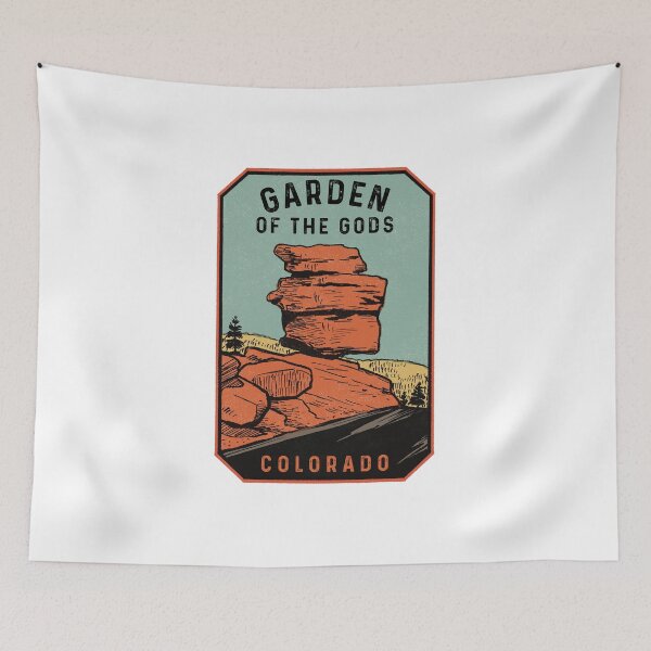 Item preview, Garden of the Gods Colorado Retro designed and sold by HalpinDesign.