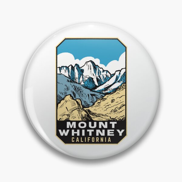 Item preview, Mount Whitney CA Retro designed and sold by HalpinDesign.