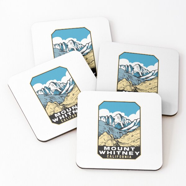 Item preview, Mount Whitney CA Retro designed and sold by HalpinDesign.