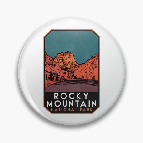 Item preview, Rocky Mountain National Park Vintage designed and sold by HalpinDesign.