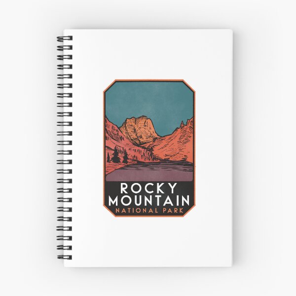 Item preview, Rocky Mountain National Park Vintage designed and sold by HalpinDesign.