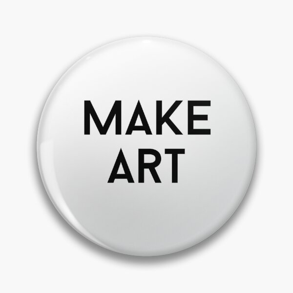 Item preview, make art text graphic v1 white background designed and sold by fishpressink.