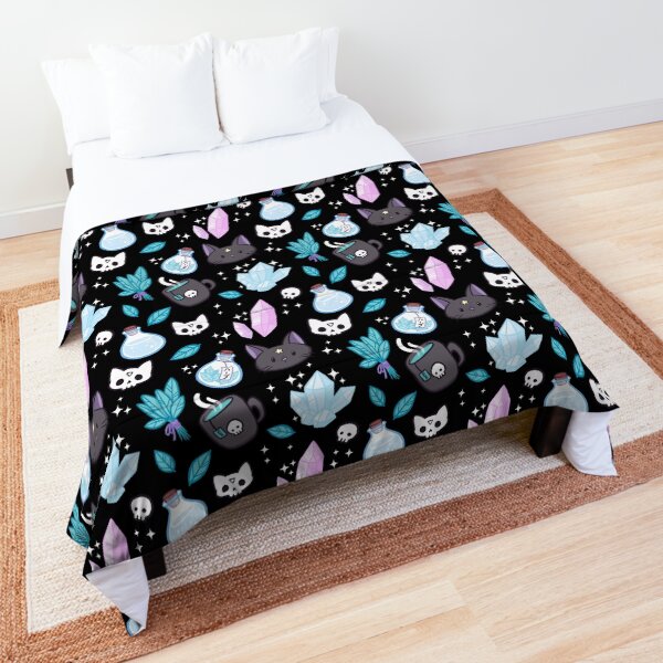 Herb Witch // Black | Nikury Comforter