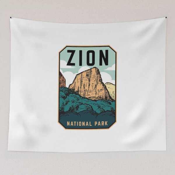 Item preview, Zion National Park Retro designed and sold by HalpinDesign.