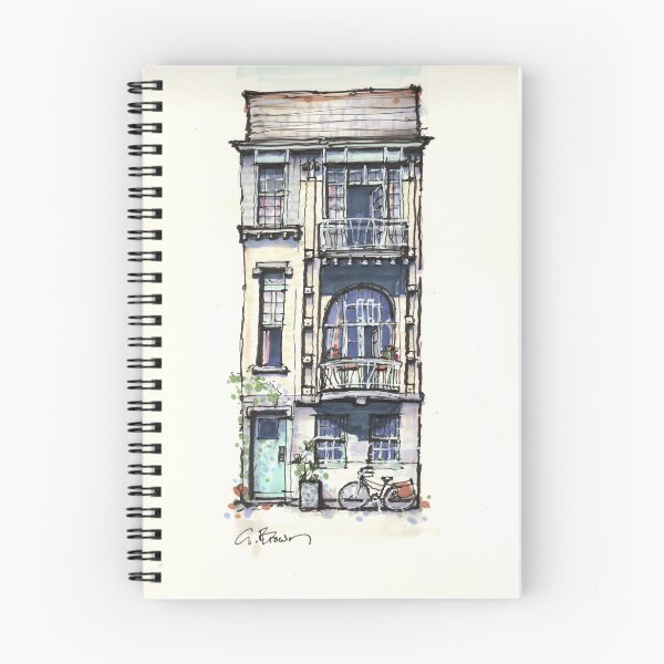 Item preview, Art Nouveau Facade Antwerp Belgium designed and sold by Gregg Brown.
