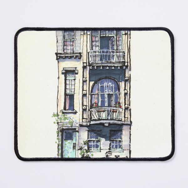 Item preview, Art Nouveau Facade Antwerp Belgium designed and sold by Gregg Brown.