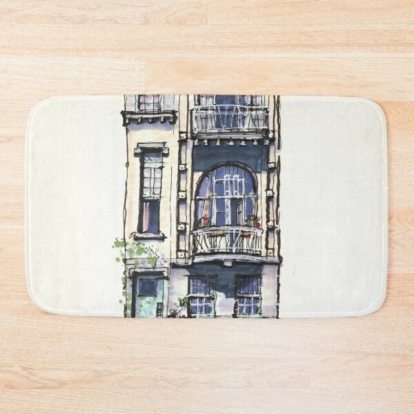 Item preview, Art Nouveau Facade Antwerp Belgium designed and sold by Gregg Brown.