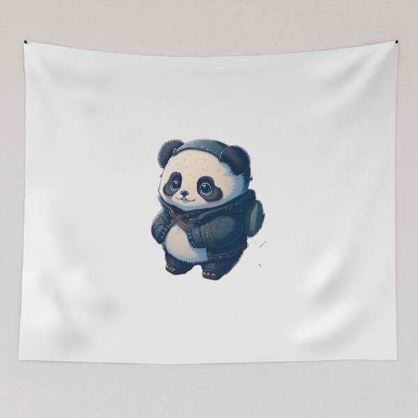 Item preview, Winter - Ready Baby Panda Character in Studio Ghibli Style designed and sold by MediaPOX.