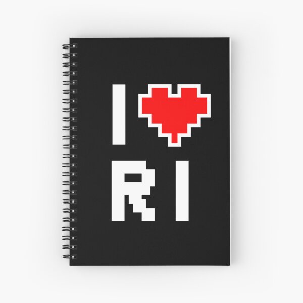 Item preview, I Love Rhode Island - Pixel heart for Rhode Islander gamer designed and sold by abowersock.