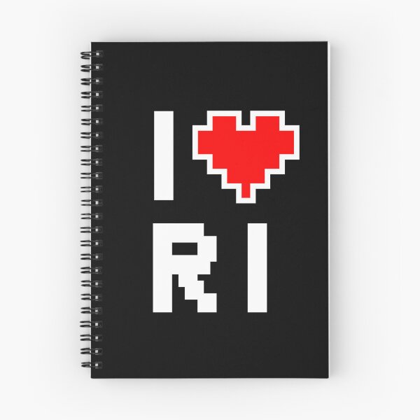 Item preview, I Love Rhode Island - Pixel heart for Rhode Islander gamer designed and sold by abowersock.