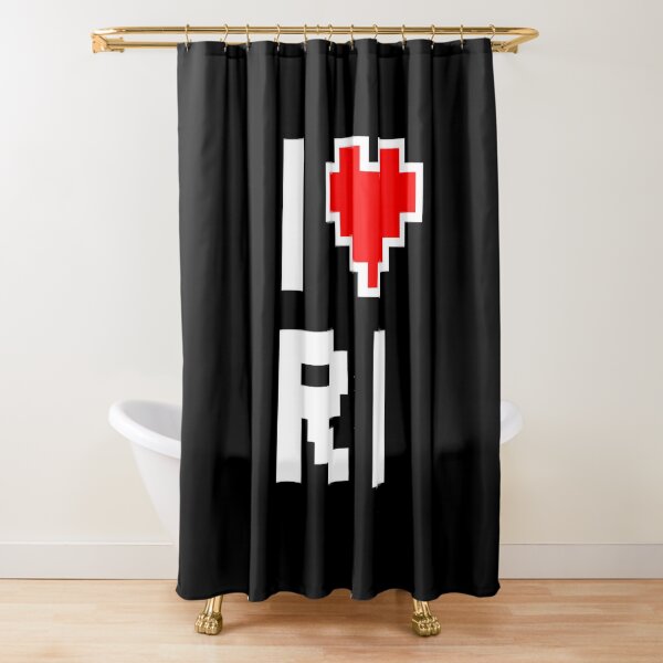Item preview, I Love Rhode Island - Pixel heart for Rhode Islander gamer designed and sold by abowersock.