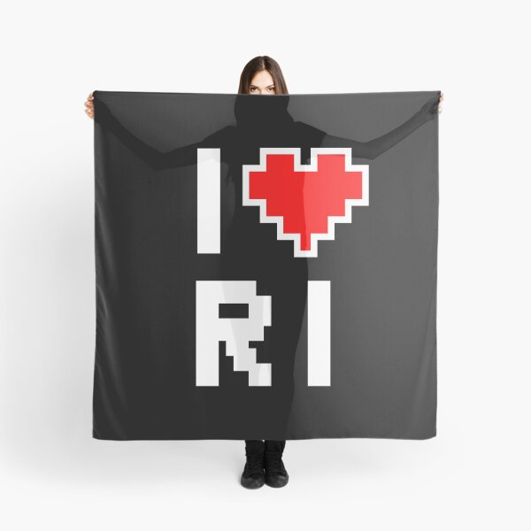 Item preview, I Love Rhode Island - Pixel heart for Rhode Islander gamer designed and sold by abowersock.