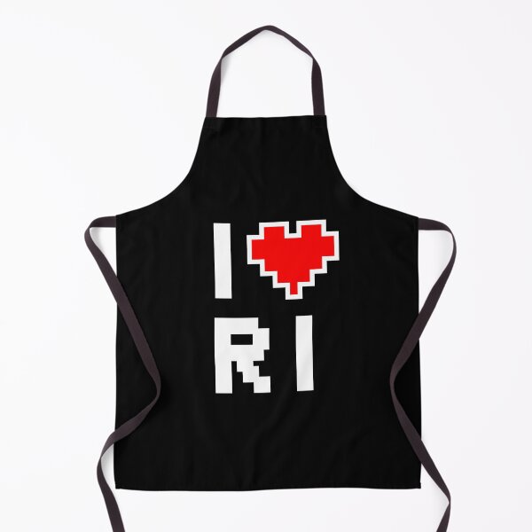 Item preview, I Love Rhode Island - Pixel heart for Rhode Islander gamer designed and sold by abowersock.