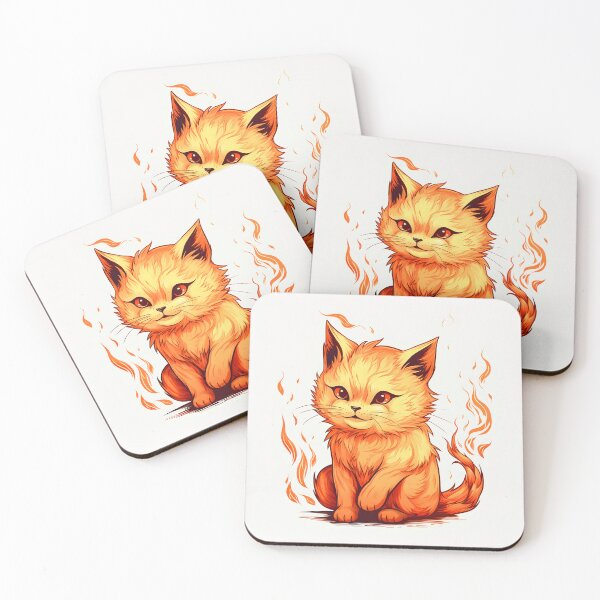 Item preview, Flaming kitten designed and sold by Elvinion.