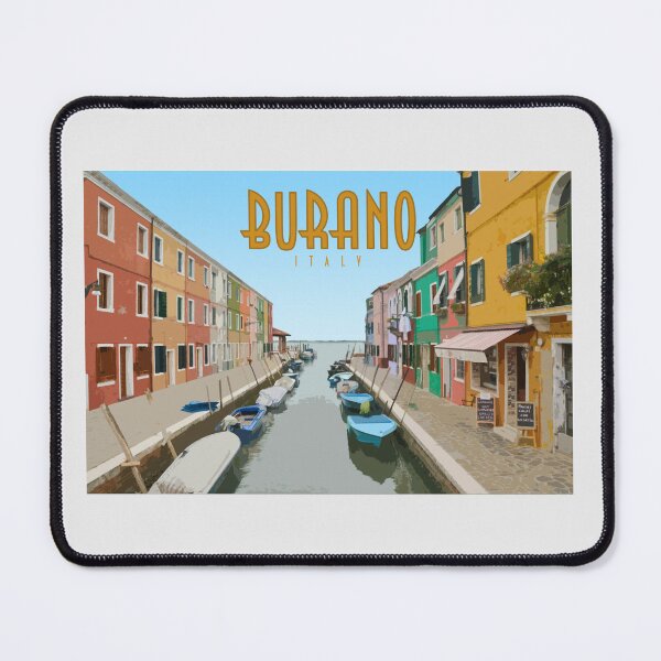 Item preview, burano italy, venice italy sticker, venice travel designed and sold by MadeByEmilyLam.
