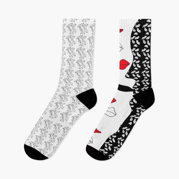 Item preview, Abstract graphics with mouth motif designed and sold by WRECZ.