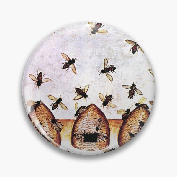 Item preview, Medieval Beekeeping, Hives and Bees, 11th century, Tacuinum Sanitatis, designed and sold by ScienceSource.