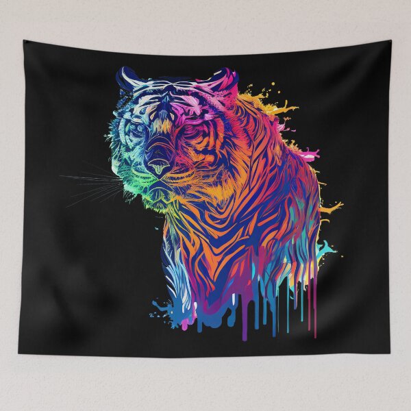 Item preview, Trippy Tiger designed and sold by TrippeyDuke.