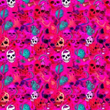 Artwork thumbnail, Maximalist Neon Horror by silusUK