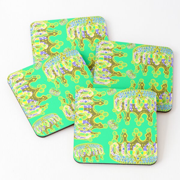 Item preview, QUEENS CROWN SEA FOAM GREEN designed and sold by GIVENGRACE.ART.