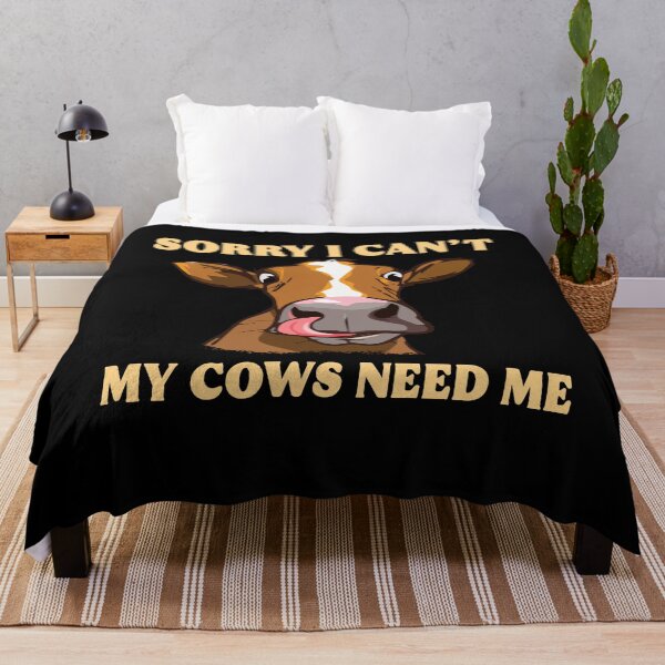 Item preview, Sorry I Can't My Cows Need Me Country Living Farmer Humor Gift designed and sold by TMelonShop.