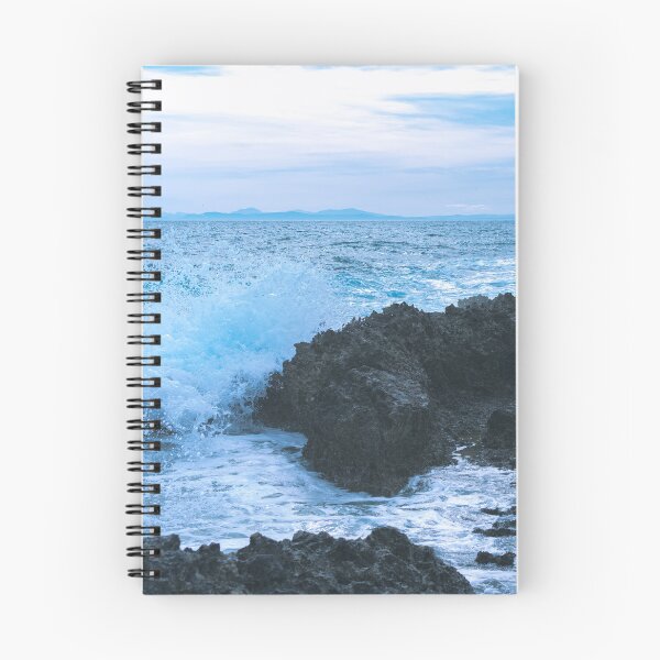 Item preview, Angry waves jumping on rocks designed and sold by marcoaudioart.